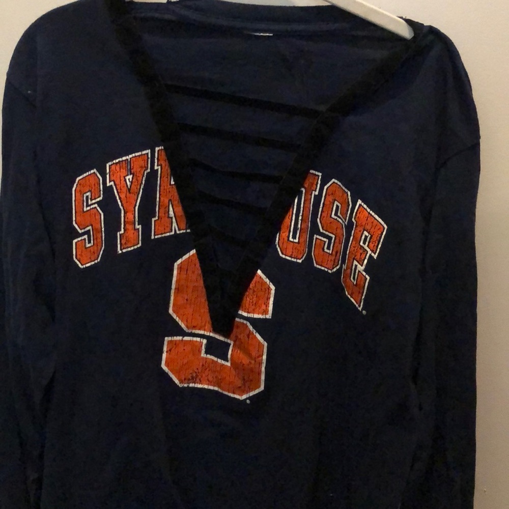 Long sleeve Syracuse tailgate shirt